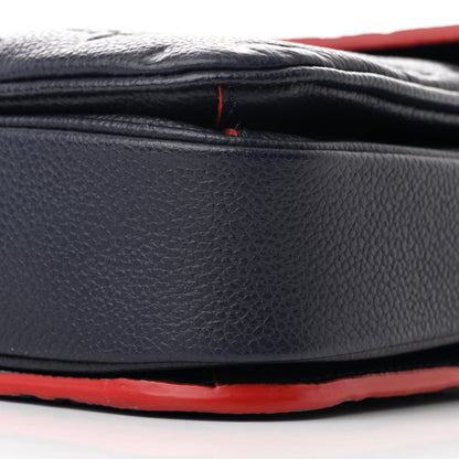 Louis Vuitton Empreinte Pochette Metis Marine Rouge 10 of 11