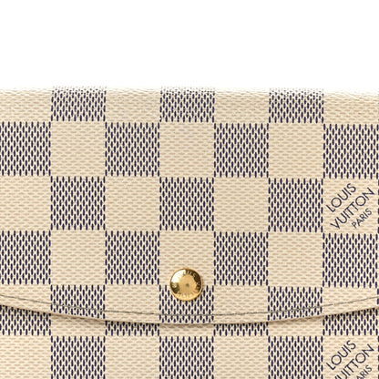 Louis Vuitton Damier Azur Emilie Wallet 8 of 8