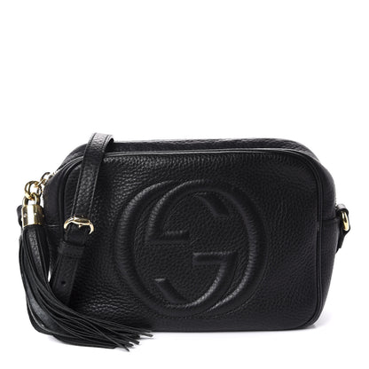 Gucci Pebbled Calfskin Small Soho Disco Bag Black 1 of 12