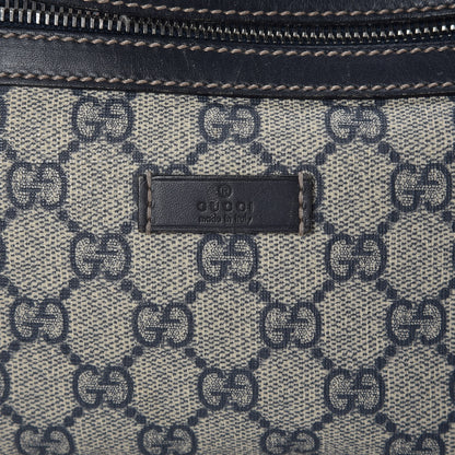 Gucci GG Supreme Monogram Belt Bag Navy 9 of 14