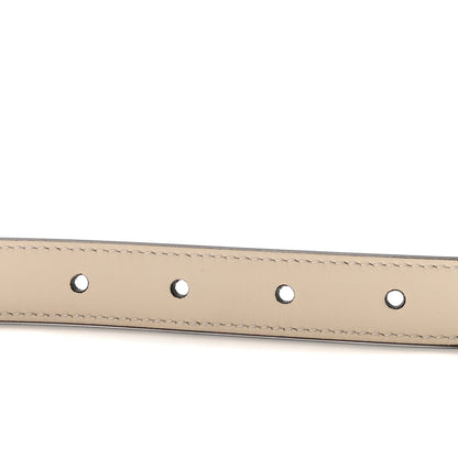 Gucci Calfskin Double G 20mm Belt 90 36 Mystic White 3 of 6