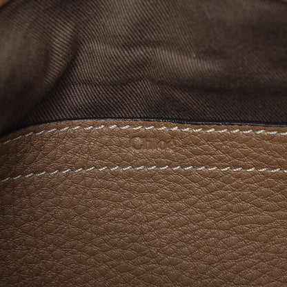 Chloe Calfskin Medium Marcie Round Crossbody Bag Nut 6 of 8