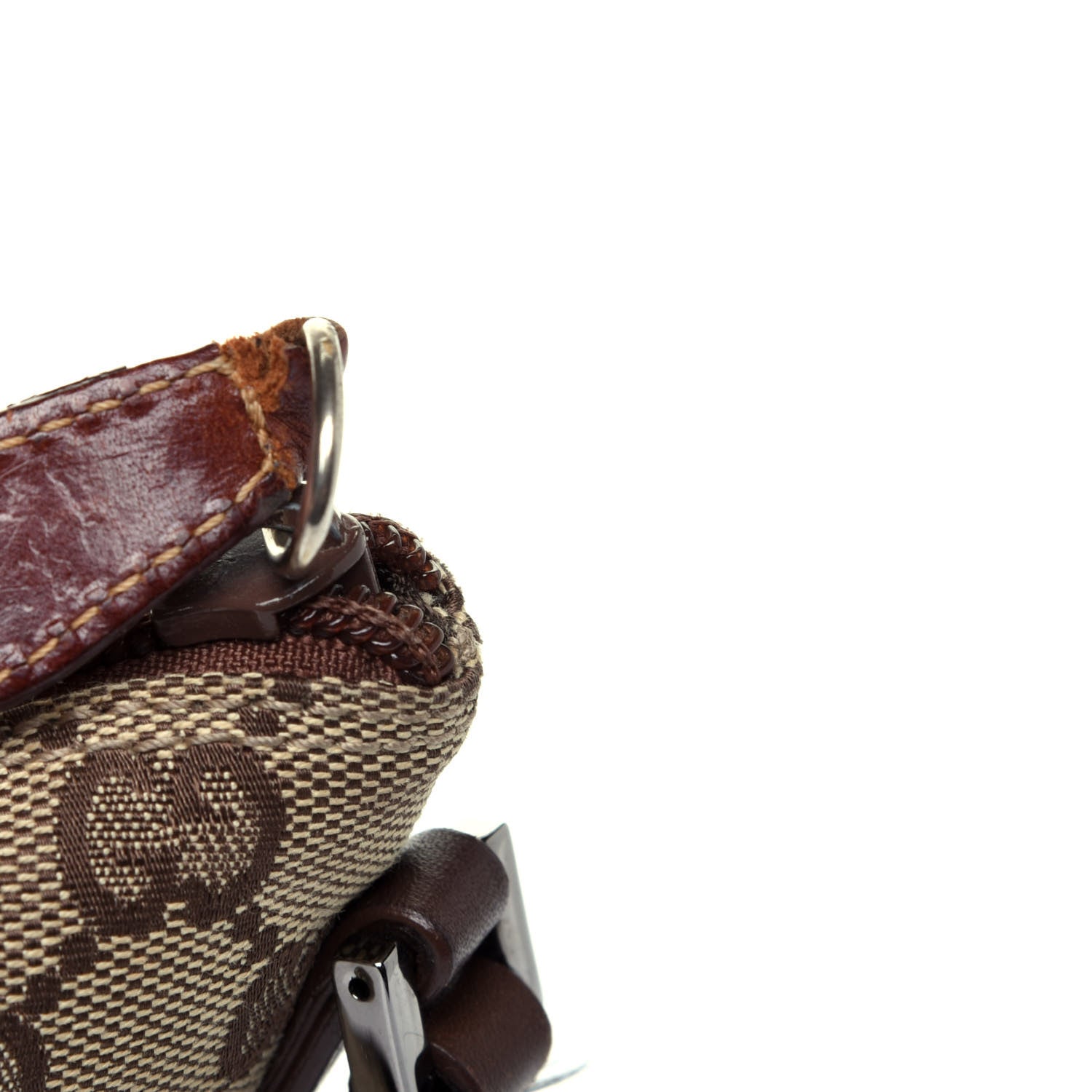 Gucci Monogram Boat Pochette Brown 14 of 19