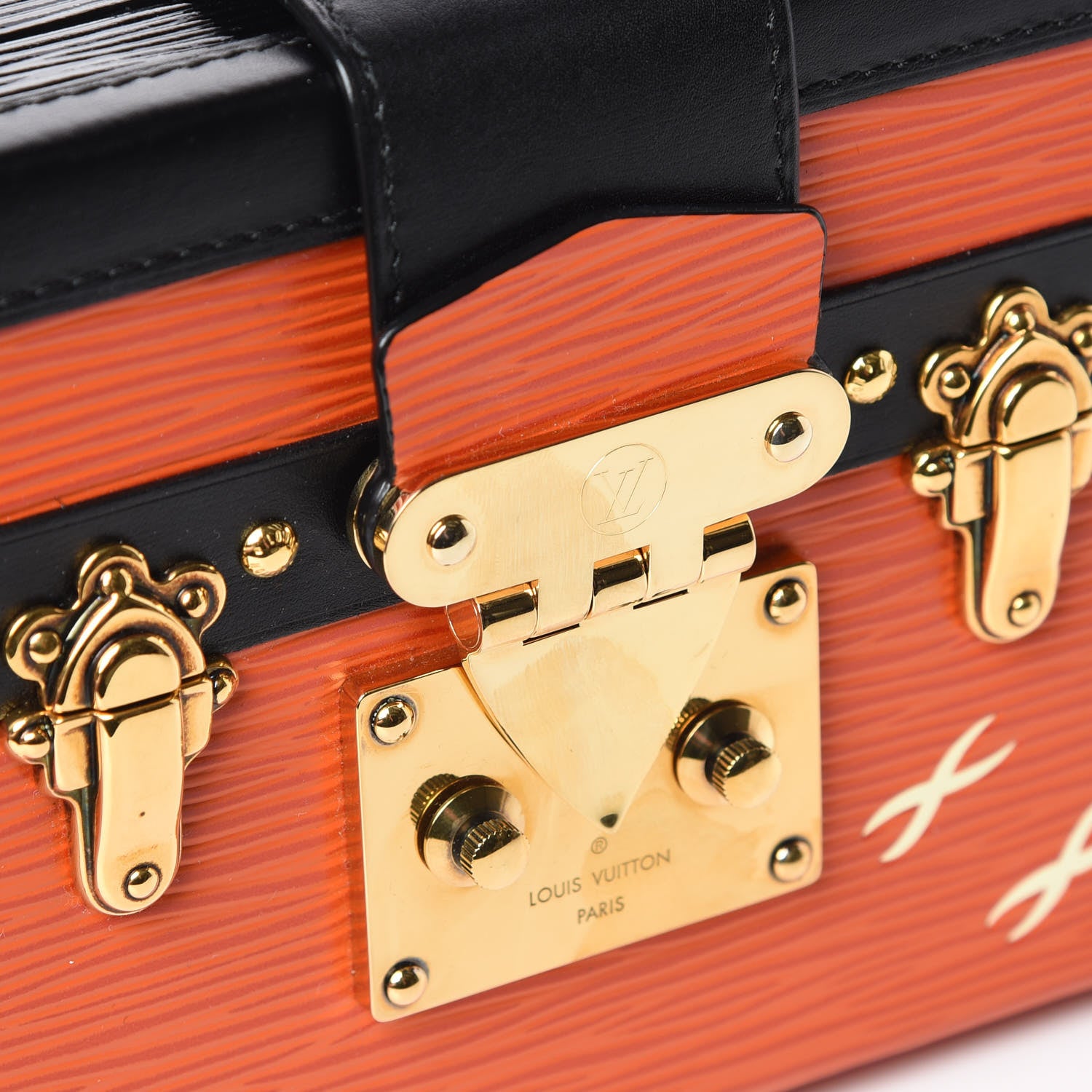 Louis Vuitton Epi Petite Malle Piment 10 of 13