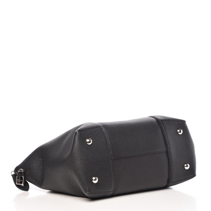 Louis Vuitton Veau Cachemire Soft Lockit MM Black 4 of 11