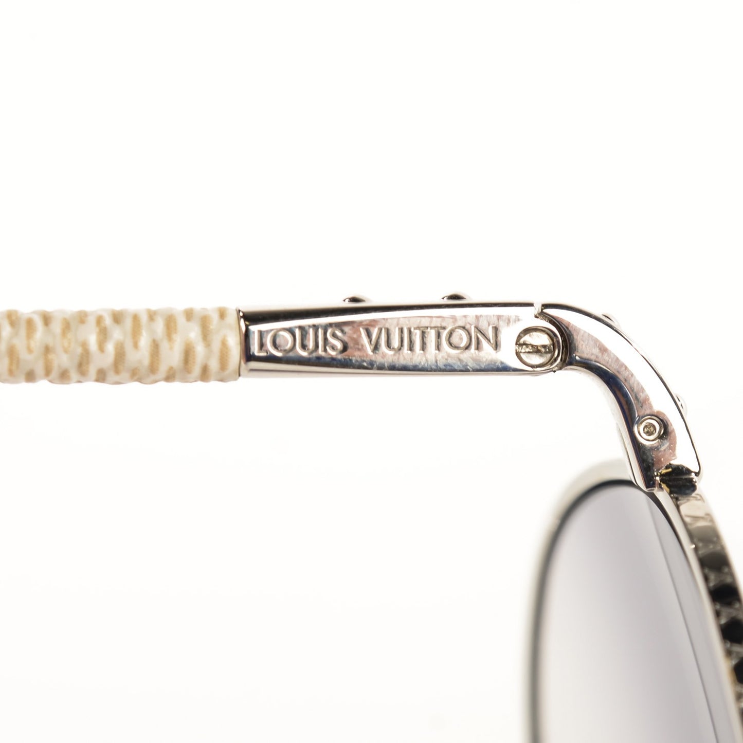Damier Azur Conspiration Pilote Aviator Sunglasses Z0203U