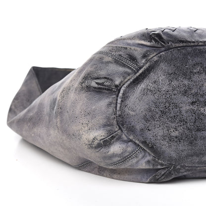 Bottega Veneta Nappa Hobo Blue 12 of 15