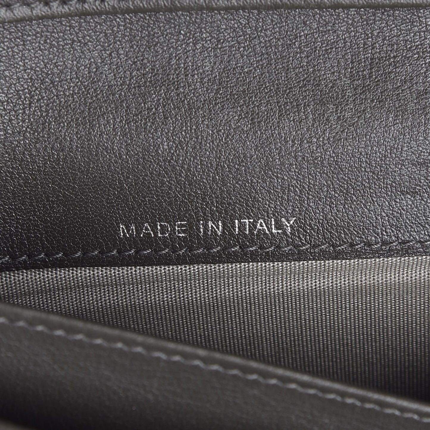Caviar Timeless CC Zipped Pocket Wallet Grey