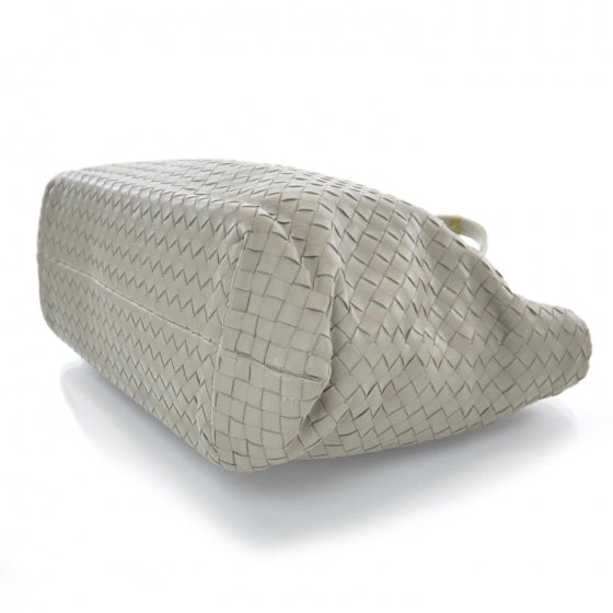 Nappa Intrecciato Large Capri Tote Limo