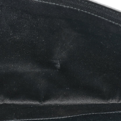 Saint Laurent Calfskin Monogram Large Belle De Jour Clutch Black 10 of 14