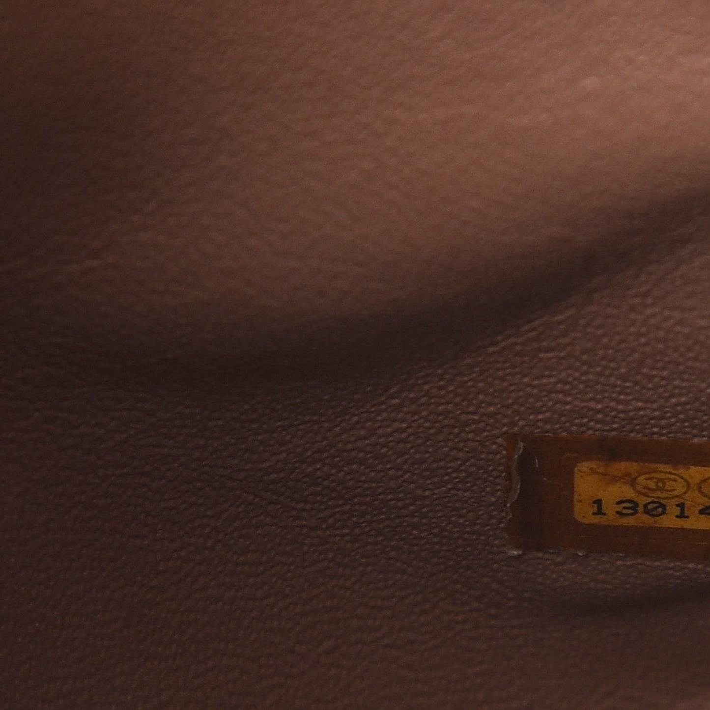 Caviar Quilted Jumbo Single Flap Dark Beige