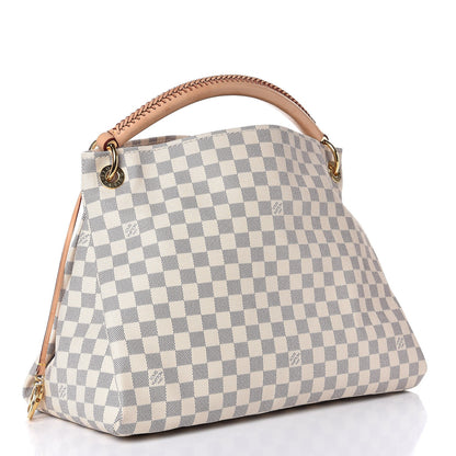 Louis Vuitton Damier Azur Artsy MM 3 of 8