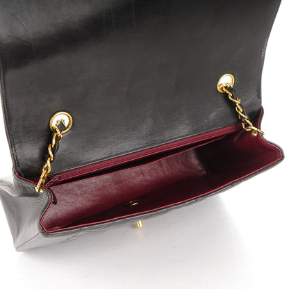 Chanel Lambskin Quilted Medium Single Flap Black 5 of 8