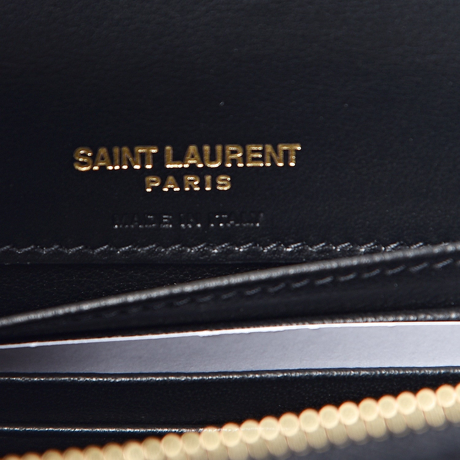 Saint Laurent Smooth Calfskin Monogram Kate Belt Bag Black 8 of 9