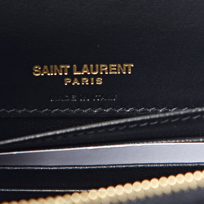 Saint Laurent Smooth Calfskin Monogram Kate Belt Bag Black 8 of 9