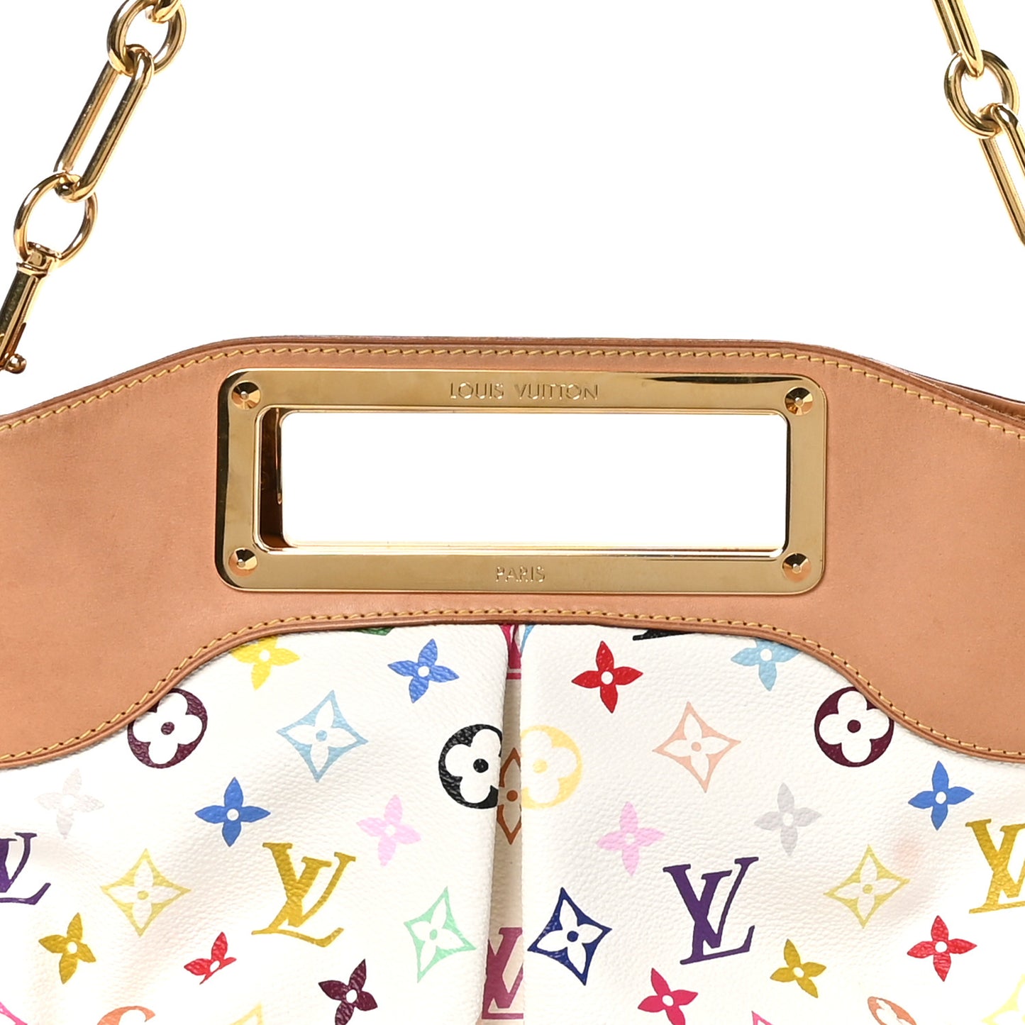 Monogram Multicolor Judy MM White