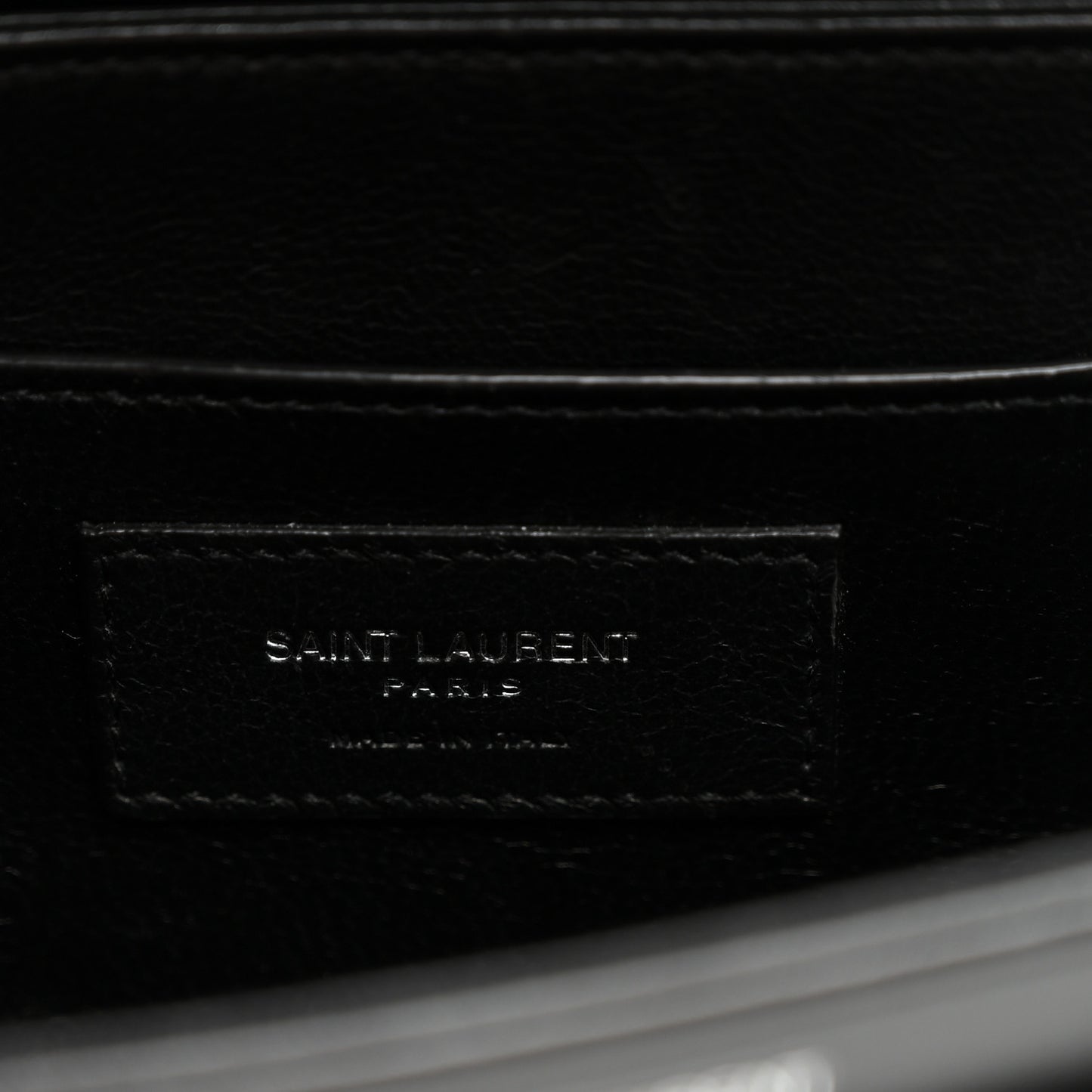Box Calfskin Monogram Medium Solferino Satchel Black