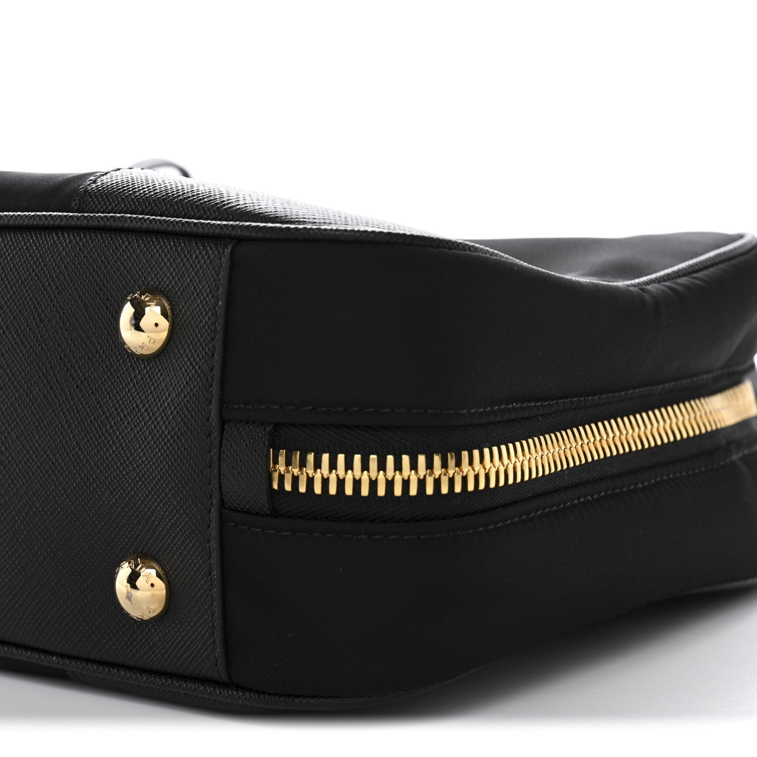 Prada Re-Nylon Saffiano Medium Re-Edition 1978 Two Handle Bag Black 10 of 13