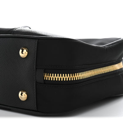 Prada Re-Nylon Saffiano Medium Re-Edition 1978 Two Handle Bag Black 10 of 13
