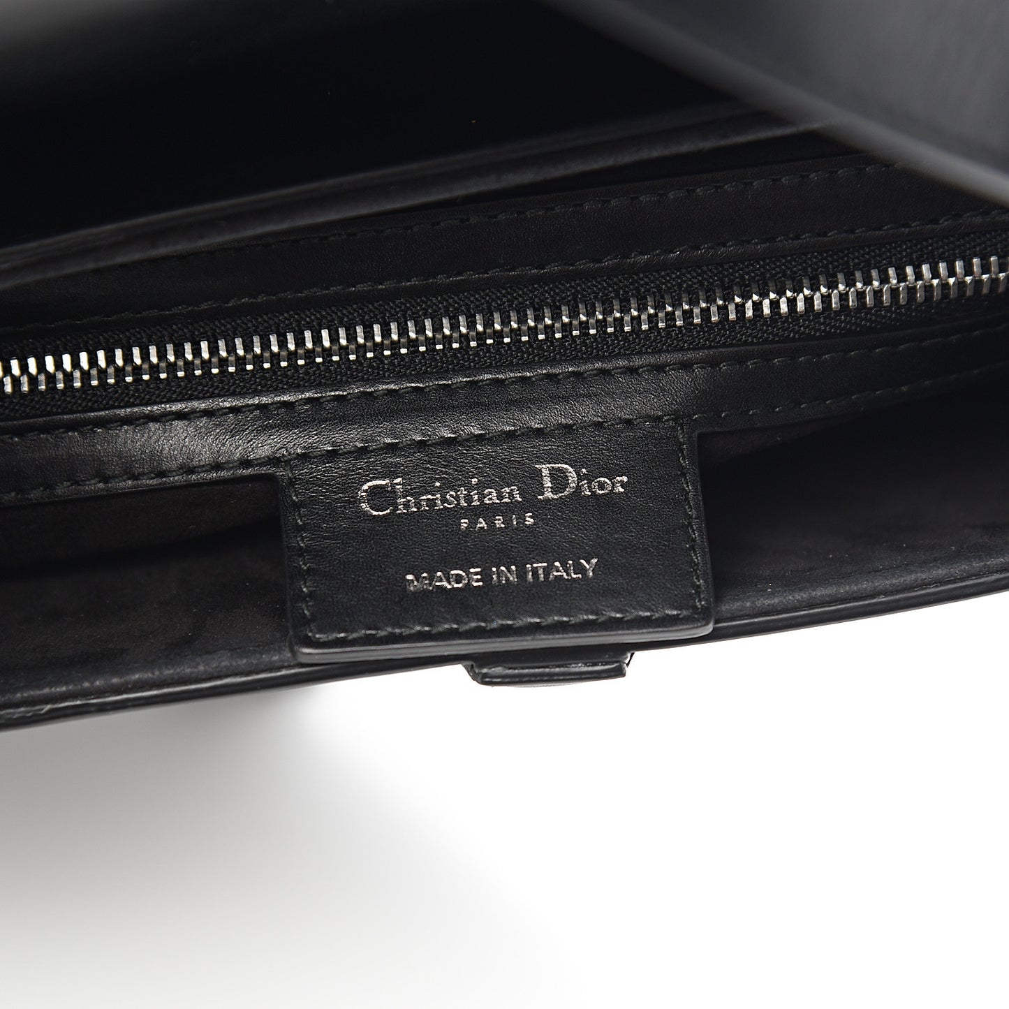 Calfskin Saddle Bag Black