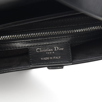 Christian Dior Calfskin Saddle Bag Black 5 of 11