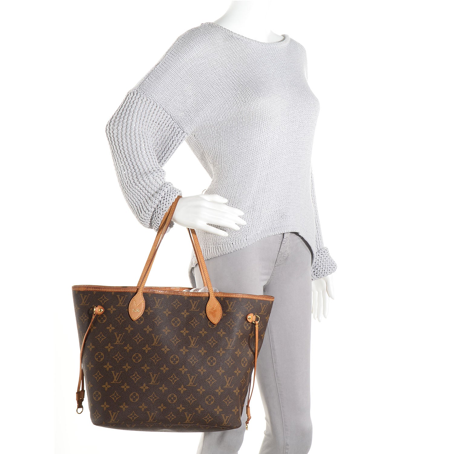 Louis Vuitton Monogram Neverfull MM 2 of 7