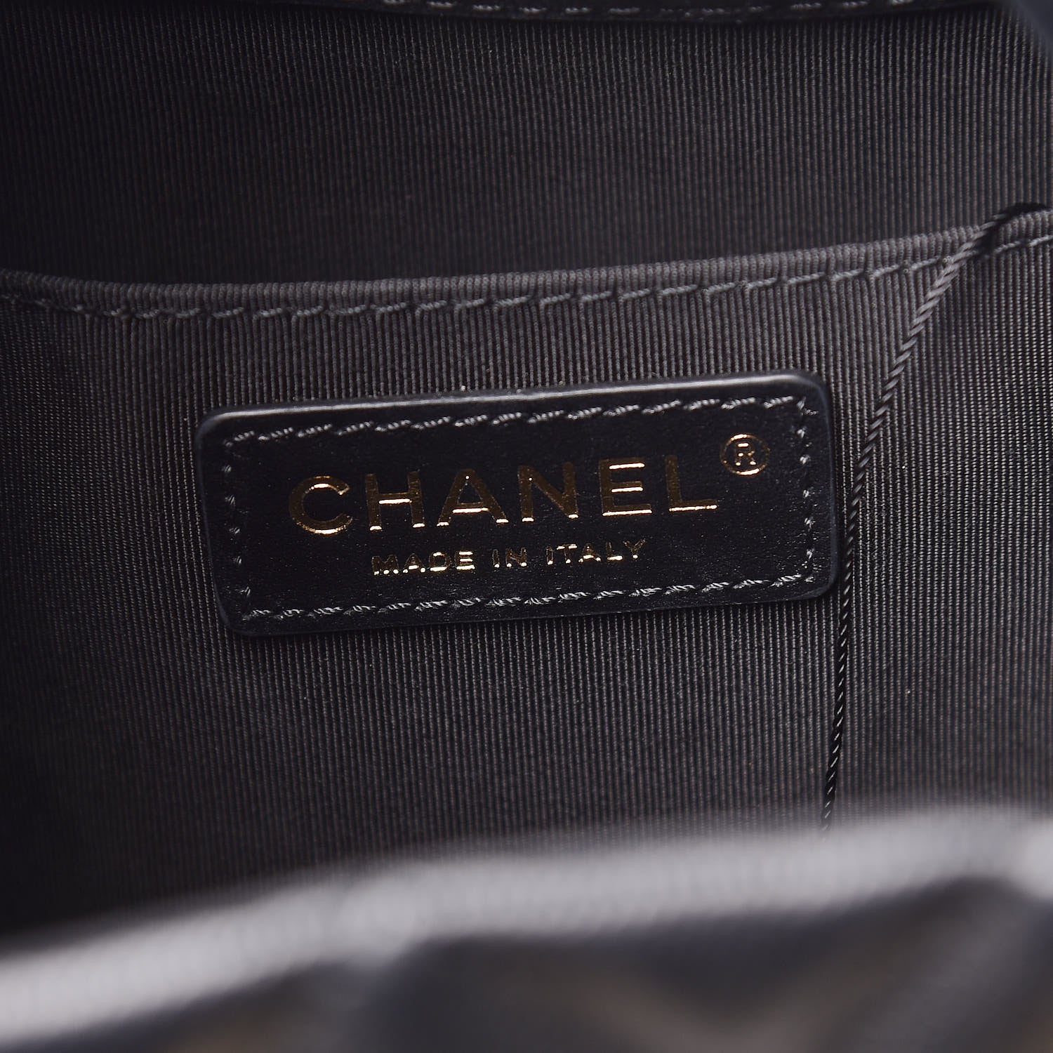 Chanel Caviar Quilted Large Rolled Up Bucket Drawstring Bag Black 9 of 13