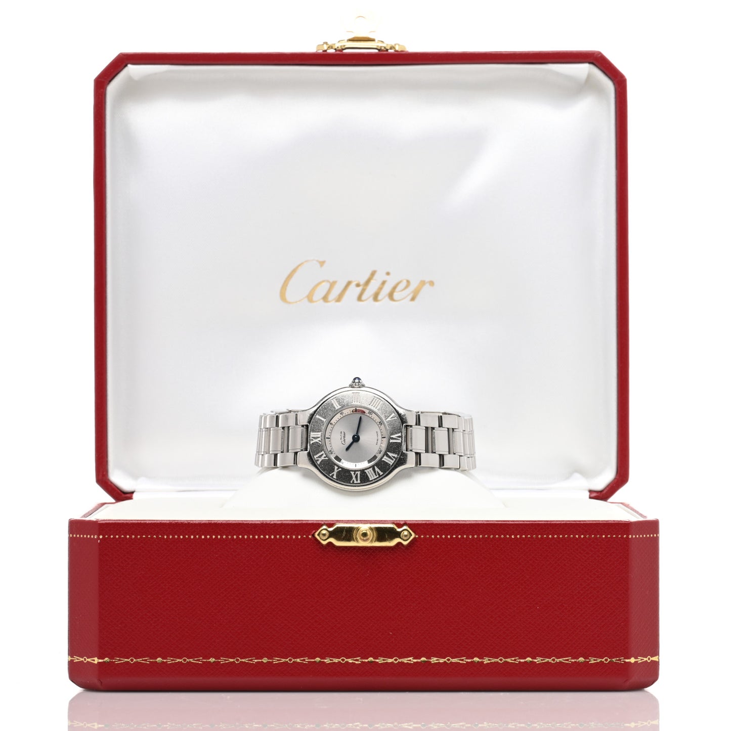 Stainless Steel 28mm Must De 21 Quartz Watch