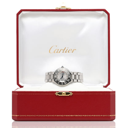 Cartier Stainless Steel 28mm Must De 21 Quartz Watch 5 of 5