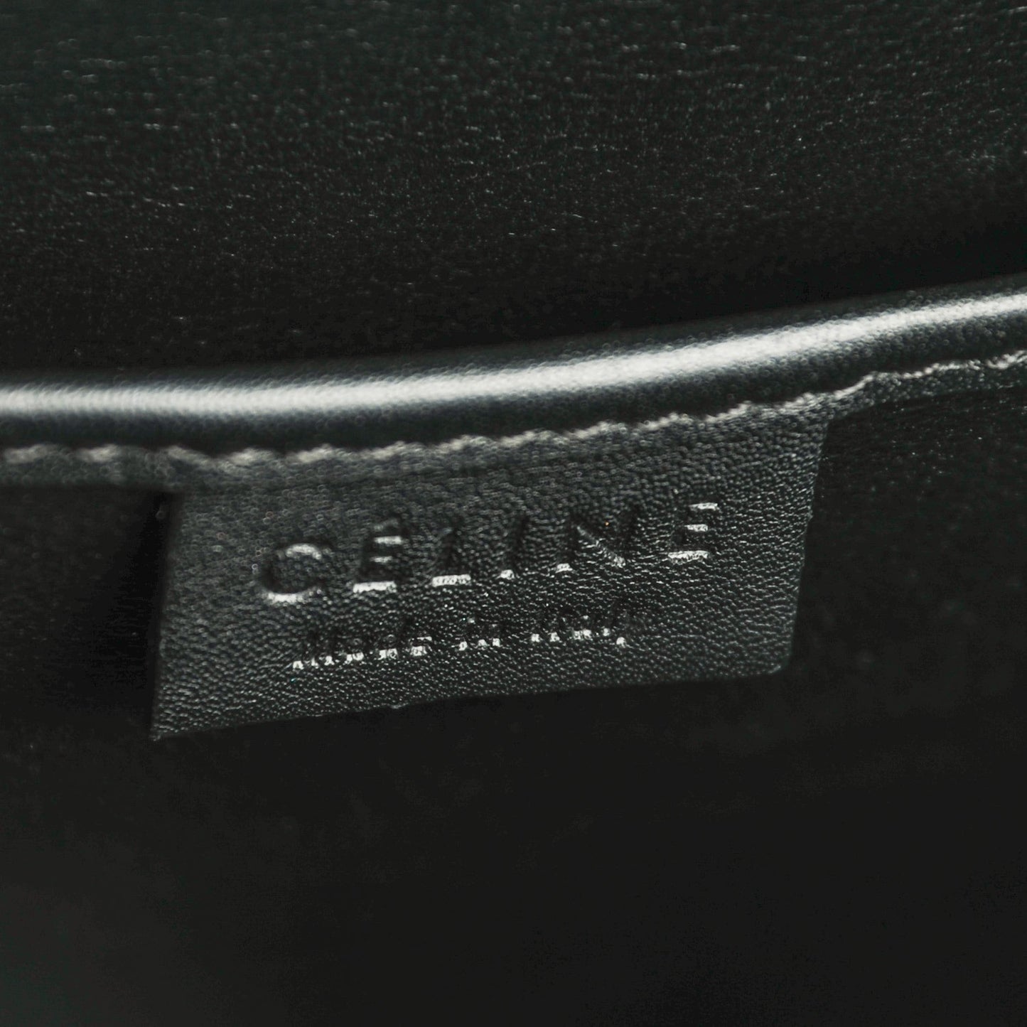 Smooth Calfskin Nano Luggage Black