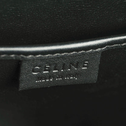Celine Smooth Calfskin Nano Luggage Black 7 of 8