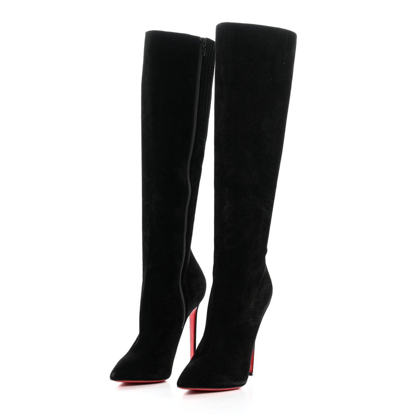 Veau Velours Eloise Botta 100 Knee Boots 39 Black