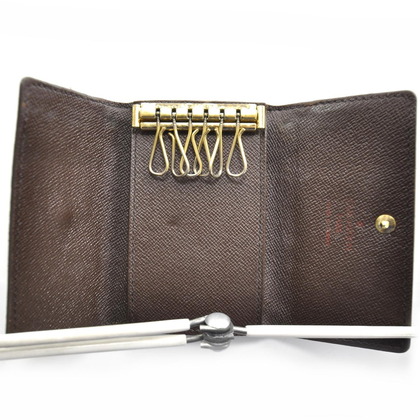 Damier Ebene Multicles 6 Key Holder