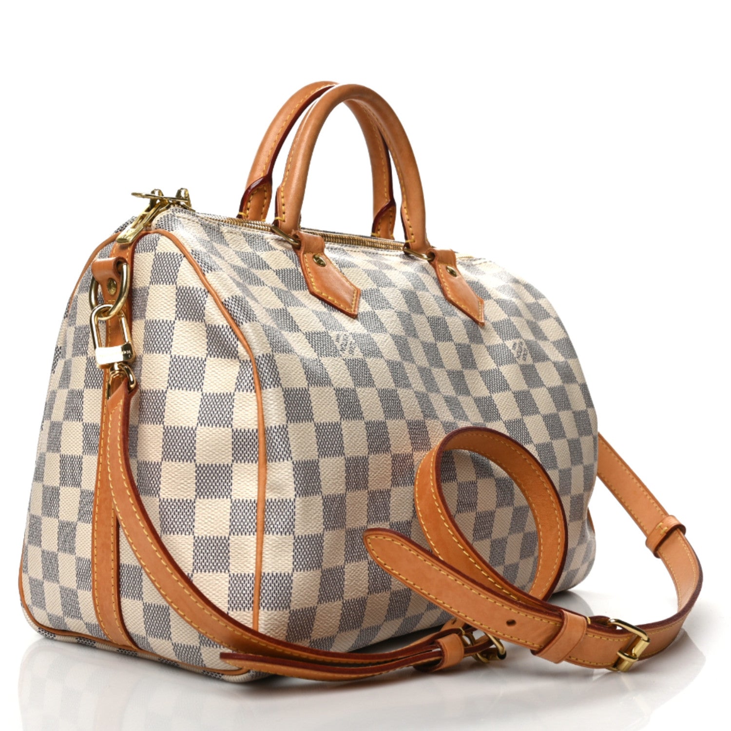 Louis Vuitton Damier Azur Speedy Bandouliere 30 3 of 12