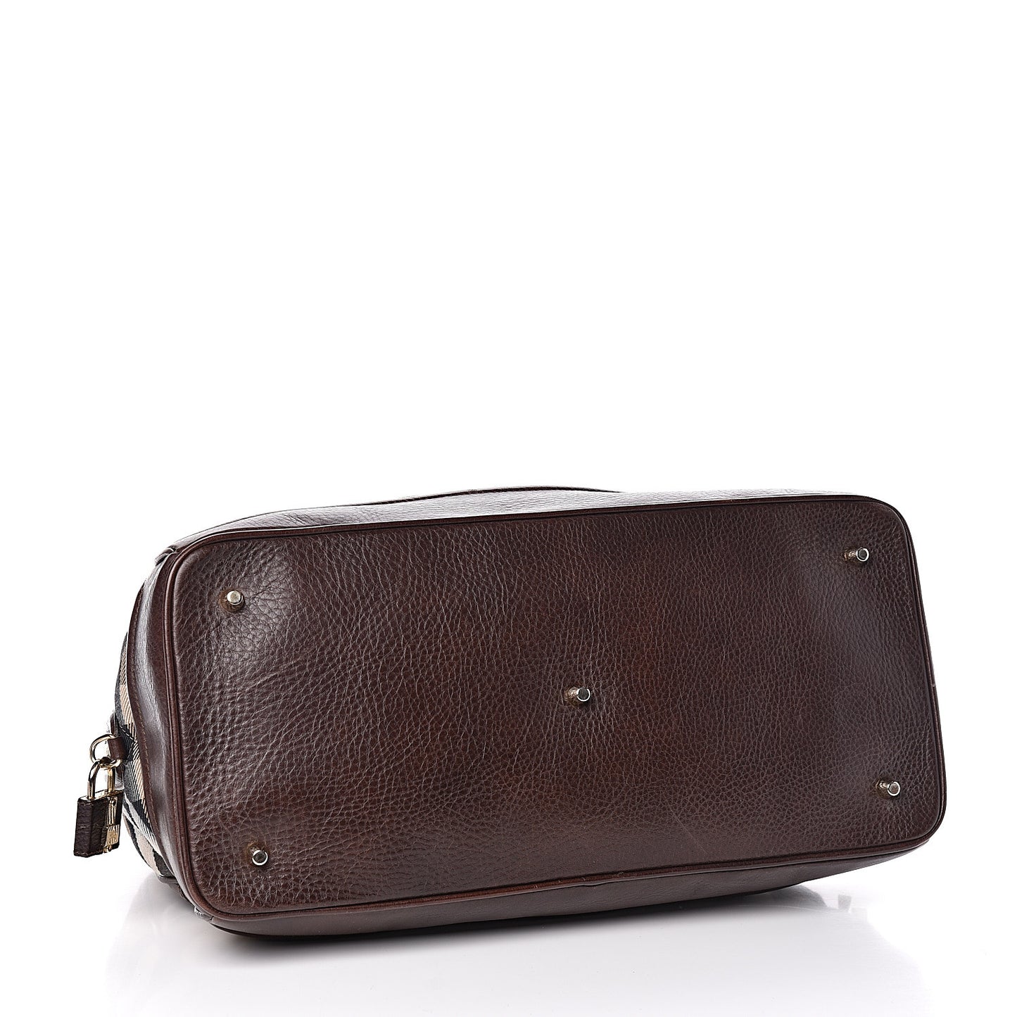 House Check Quilted Westbury Tote Chocolate