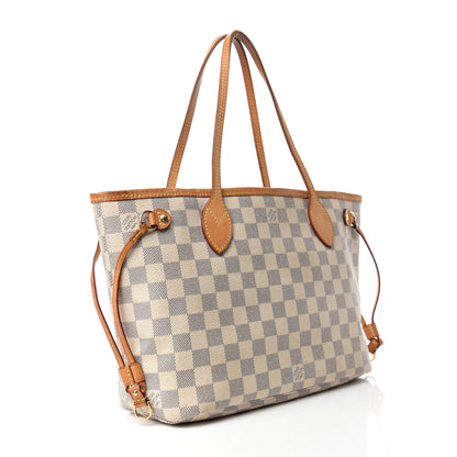 Louis Vuitton Damier Azur Neverfull PM 3 of 14