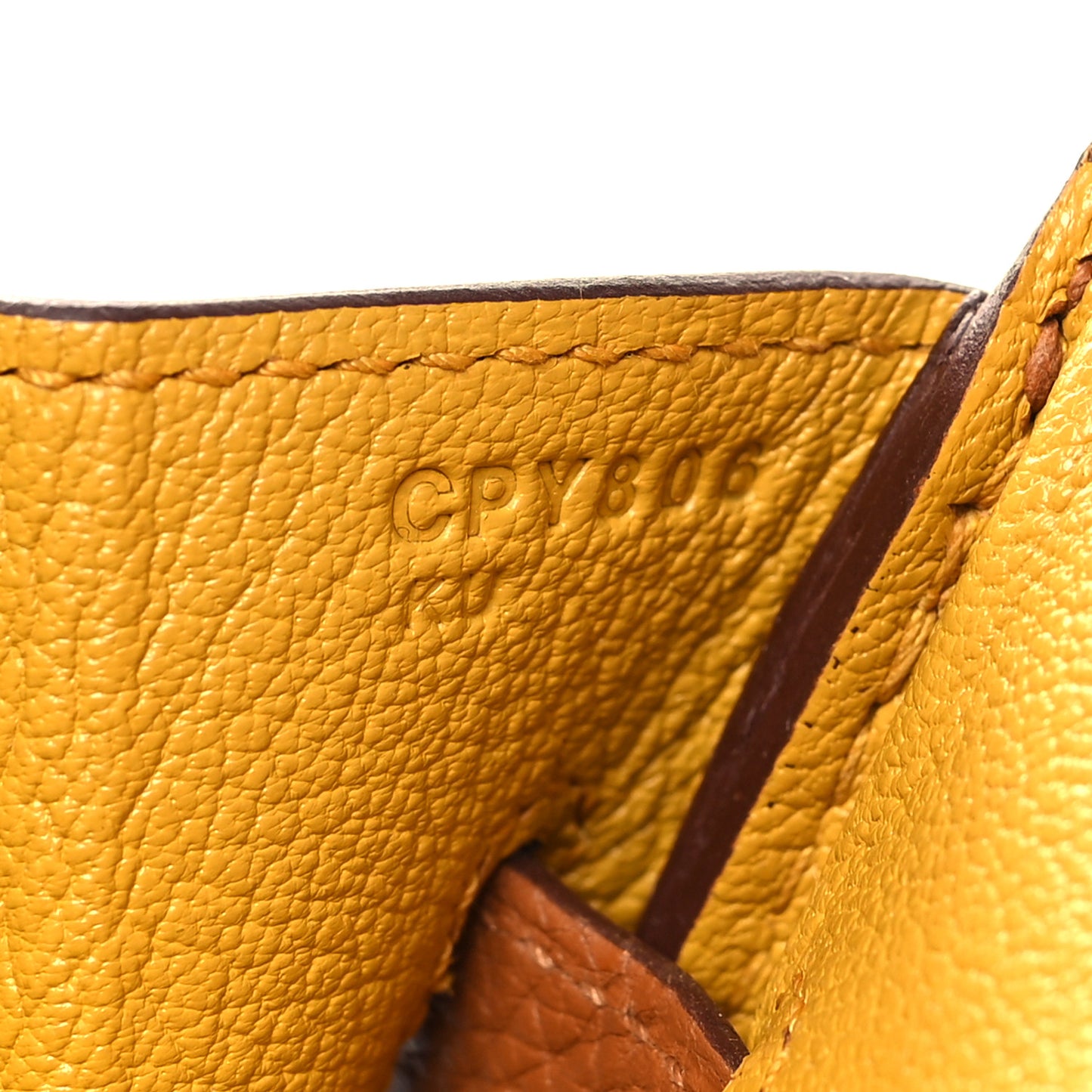 Togo Swift Officier Birkin 30 Gold Ambre