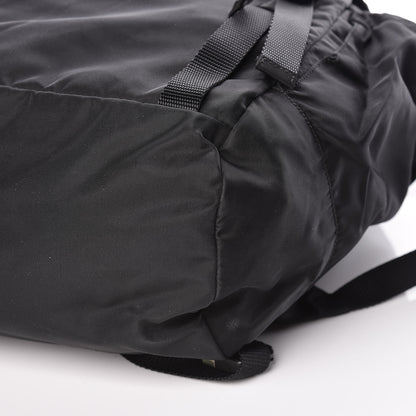 Prada Tessuto Nylon Double Buckle Backpack Black 6 of 10
