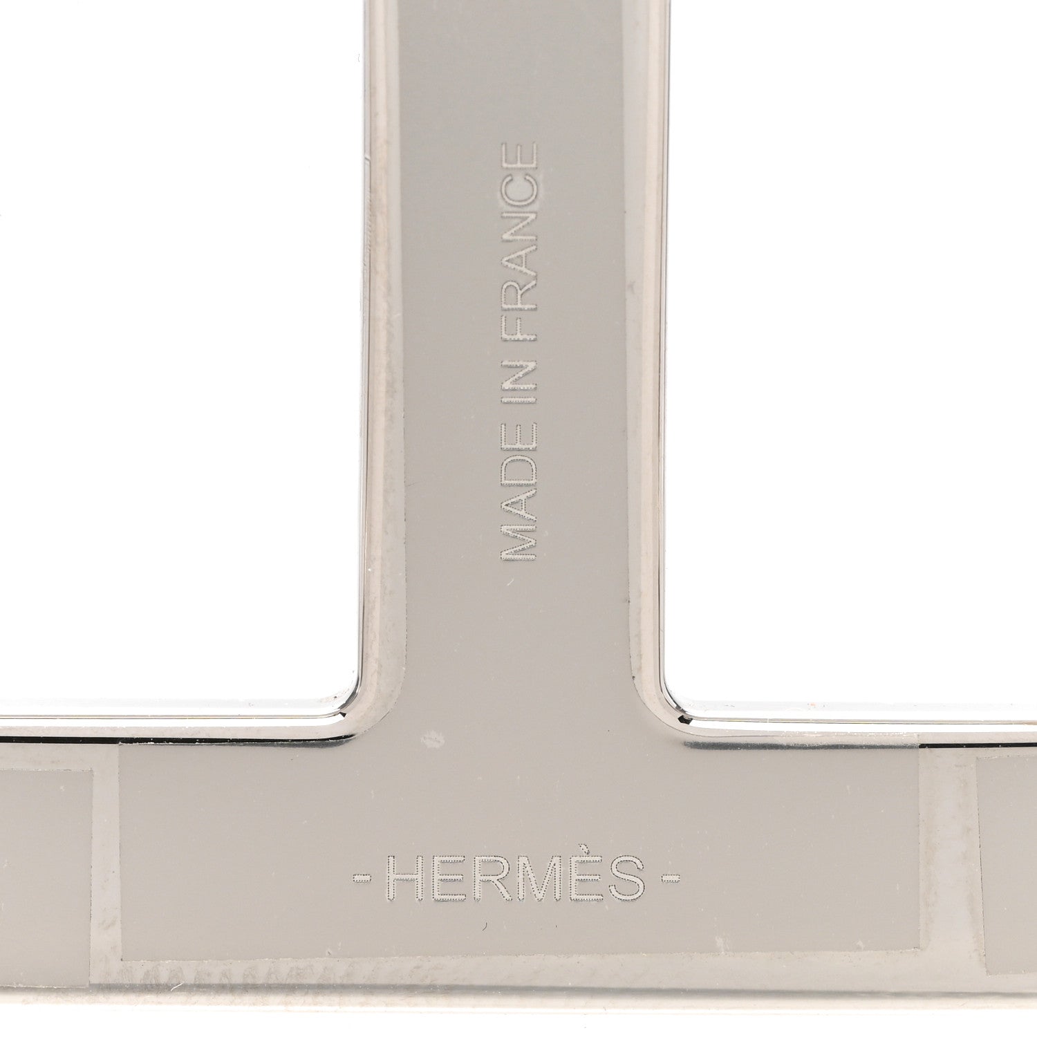 Hermes Palladium Epsom Chain D'Ancre Badge Gris Etain 4 of 5