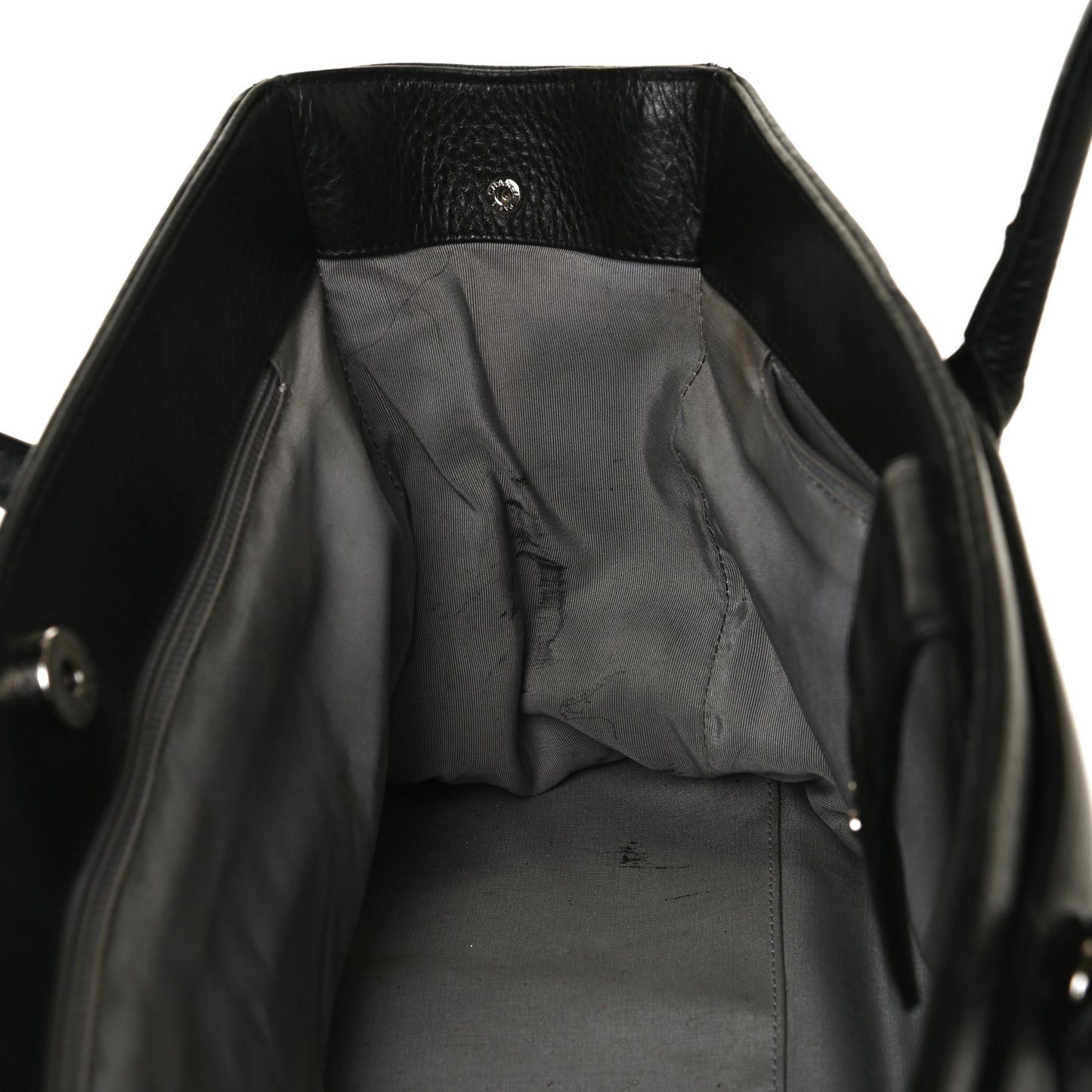 Deerskin Cerf Executive Shopper Tote Black