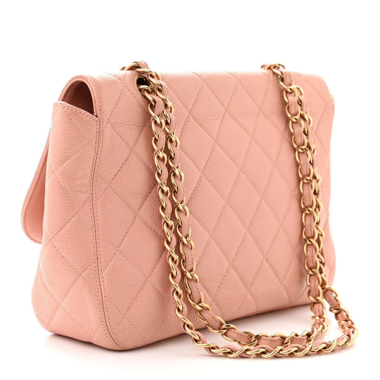 Chanel Caviar Quilted Flap Pink 3 of 14
