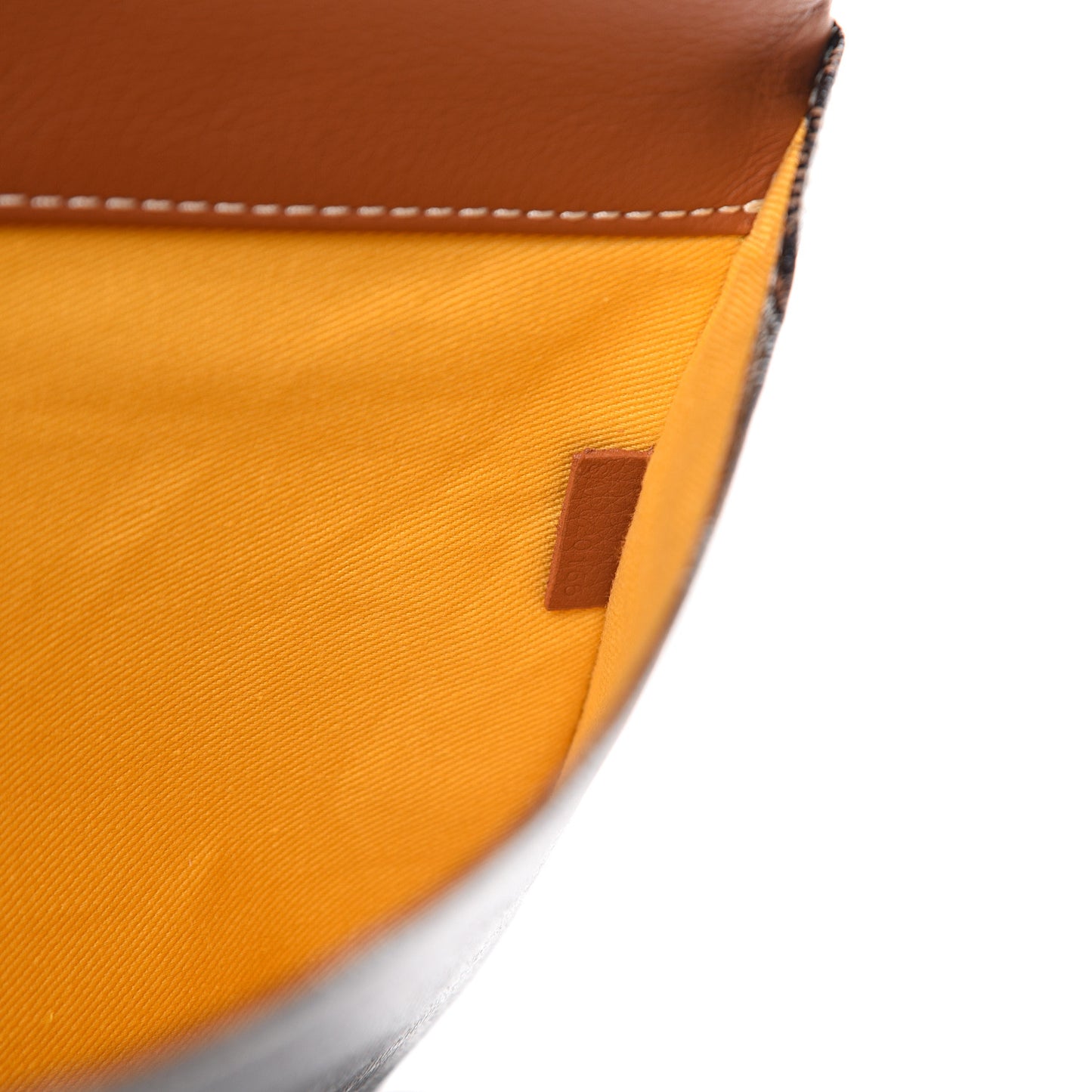 Goyardine Sainte Marie Soft Clutch Black Gold