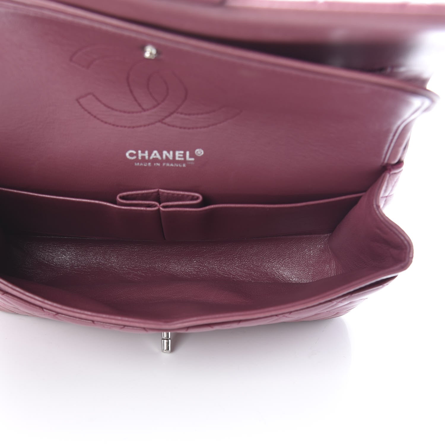 Chanel Lambskin Quilted Medium Double Flap Pink 5 of 15