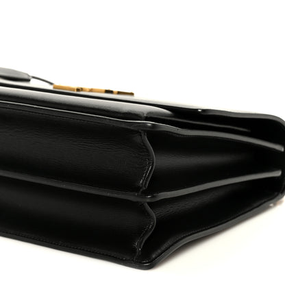 Saint Laurent Calfskin Large Monogram Sunset Black 12 of 13