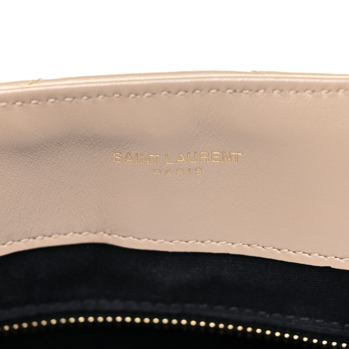 Calfskin Y Quilted Monogram Medium Loulou Chain Satchel Dark Beige