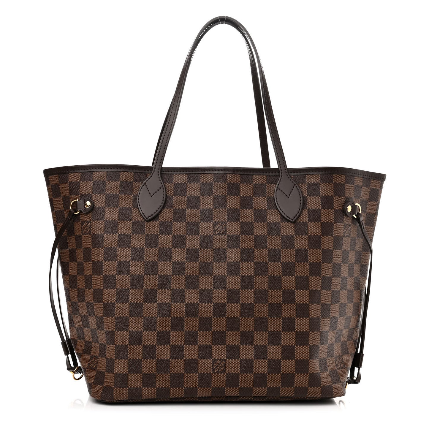 Damier Ebene Neo Neverfull MM Rose Ballerine