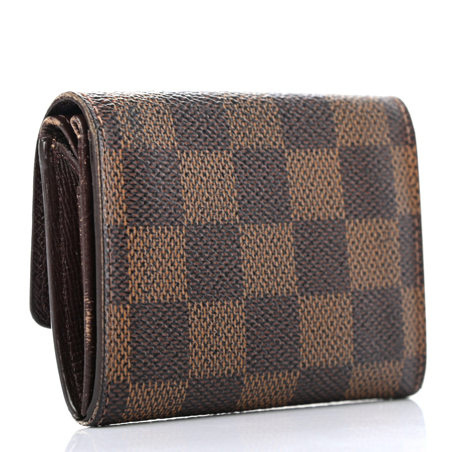 Damier Ebene Porte-Monnaie Plat Coin Purse