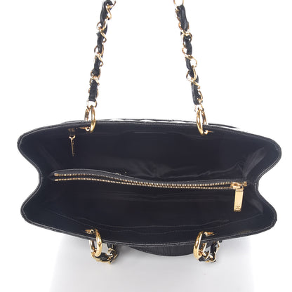 Chanel Caviar Quilted Grand Shopping Tote GST Black 5 of 13