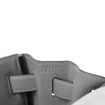 Hermes Togo Kelly Retourne 28 Gris Mouette 9 of 11