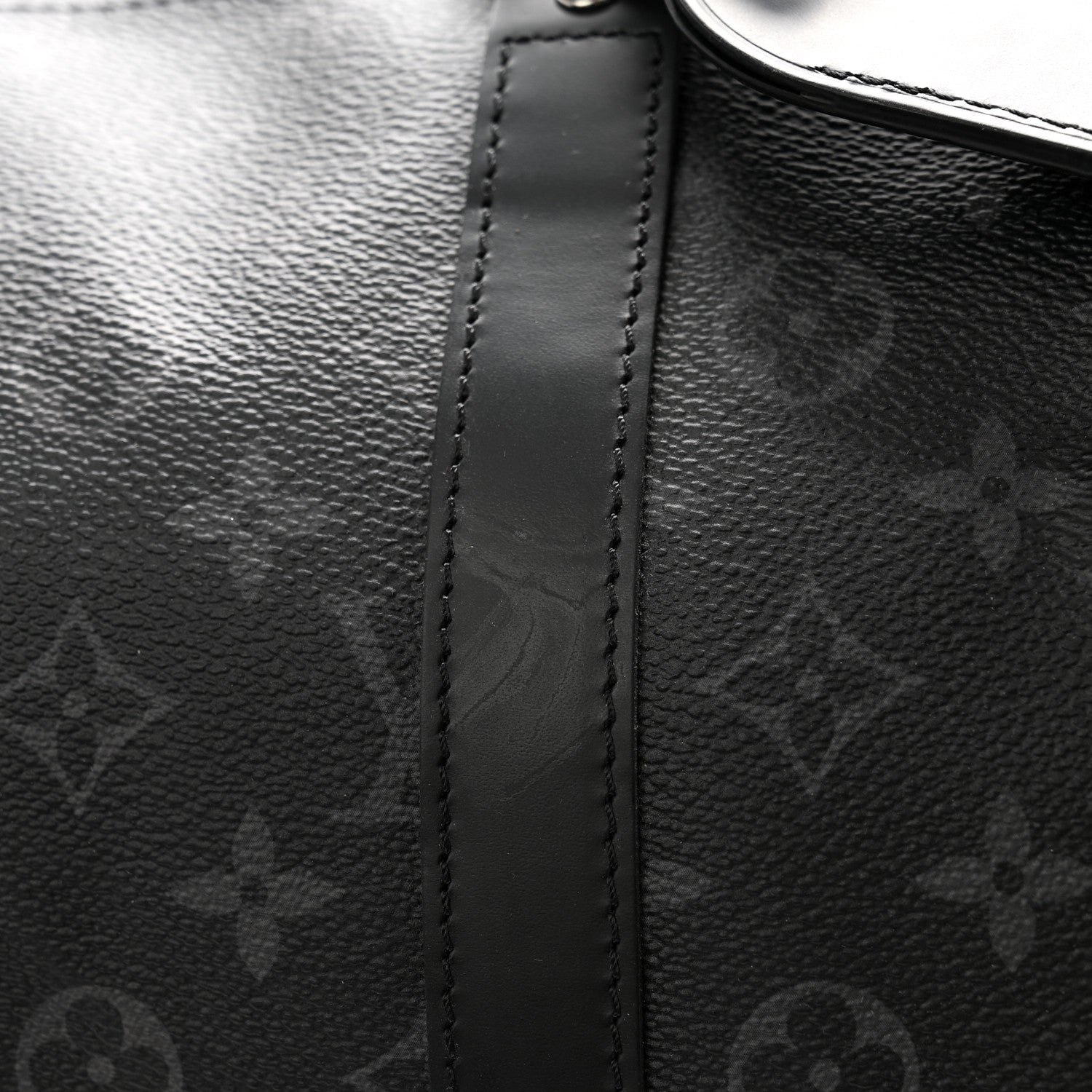 Louis Vuitton Monogram Eclipse Keepall Bandouliere 55 10 of 10